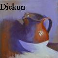 Patricia Dickun - Little Orange Jug - Oil Painting